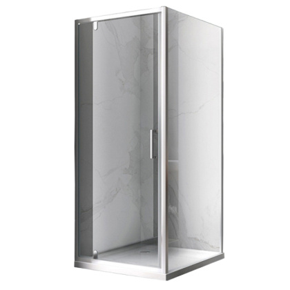 KABINA PRYSZNICOWA KWADRATOWA ZES-KZ04B-80 CHROM 80x80 CM