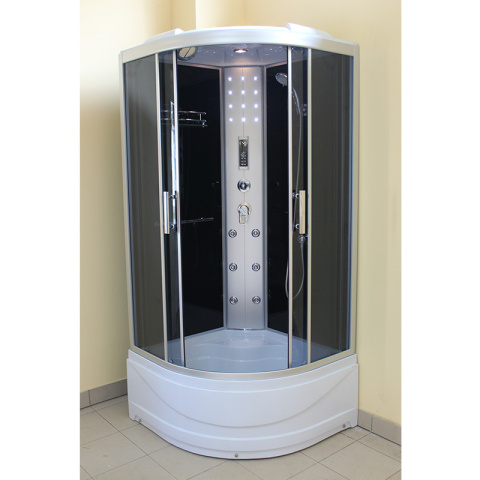 KABINA PRYSZNICOWA Z HYDROMASAŻEM I SAUNA WSH306AS 90x90 CM KABINA PRYSZNICOWA Z HYDROMASAŻEM I SAUNA WSH306AS 90x90 CM