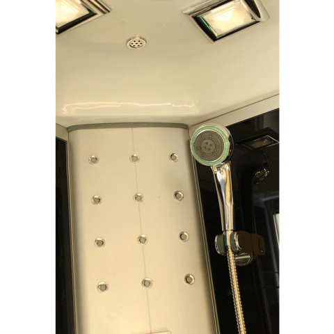 KABINA PRYSZNICOWA Z HYDROMASAŻEM I SAUNĄ WSH7101S 90x90 CM