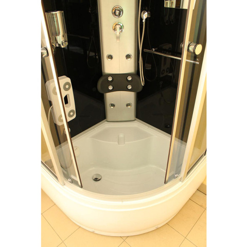 KABINA PRYSZNICOWA Z HYDROMASAŻEM I SAUNĄ WSH7101S 90x90 CM