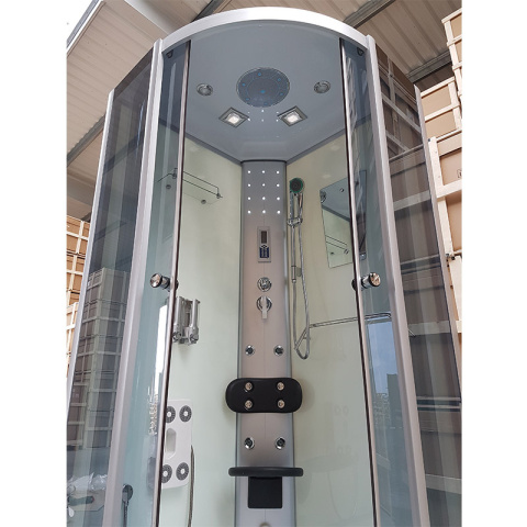 KABINA PRYSZNICOWA Z HYDROMASAŻEM WSH7180W BIAŁA 80x80 CM KABINA PRYSZNICOWA Z HYDROMASAŻEM WSH7180W BIAŁA 80x80 CM
