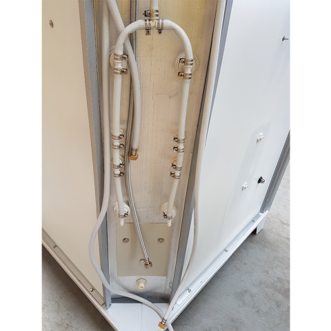 KABINA PRYSZNICOWA Z HYDROMASAŻEM I SAUNĄ WSH7180WS 80x80 CM