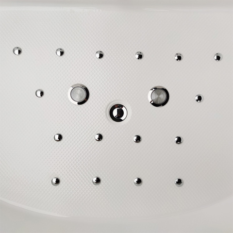 WANNA Z HYDROMASAŻEM SUPREMA 664 BIAŁA 185x110 CM WANNA Z HYDROMASAŻEM SUPREMA 664 BIAŁA 185x110 CM