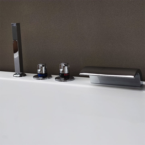 WANNA Z HYDROMASAŻEM SUPREMA 664 BIAŁA 185x110 CM WANNA Z HYDROMASAŻEM SUPREMA 664 BIAŁA 185x110 CM