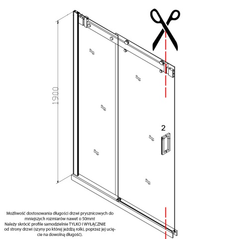 DRZWI PRYSZNICOWE Z BRODZIKIEM SH03D/SXL04C CZARNE/BIAŁY 115-120/120x90 CM 8 MM DRZWI PRYSZNICOWE Z BRODZIKIEM SH03D/SXL04C CZARNE/BIAŁY 115-120/120x90 CM 8 MM