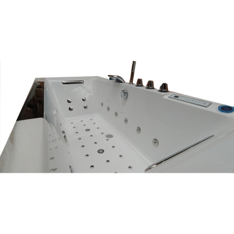 WANNA Z HYDROMASAŻEM Z PODGRZEWACZEM CARINA 938 BIAŁA 182x82 CM