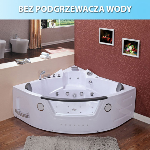 WANNA Z HYDROMASAŻEM ORINO 632A 152x152 CM WANNA Z HYDROMASAŻEM ORINO 632A 152x152 CM