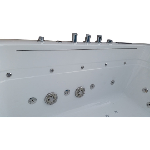WANNA Z HYDROMASAŻEM TUGELA 913 CZARNA 170x130 CM WANNA Z HYDROMASAŻEM TUGELA 913 CZARNA 170x130 CM