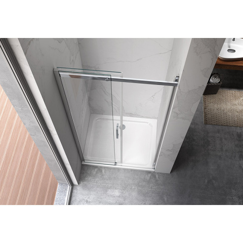 DRZWI PRYSZNICOWE KZ09A CHROM 95-100 CM 8 MM DRZWI PRYSZNICOWE KZ09A CHROM 95-100 CM 8 MM