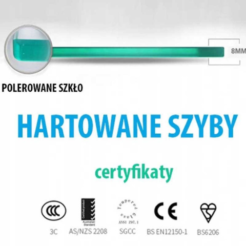 KABINA PRYSZNICOWA PROSTOKĄTNA BS15A CZARNA 100x80 CM KABINA PRYSZNICOWA PROSTOKĄTNA BS15A CZARNA 100x80 CM