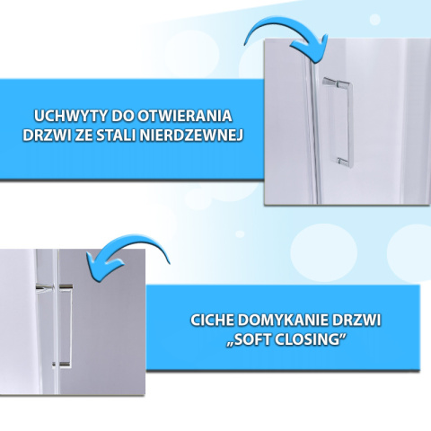 KABINA PRYSZNICOWA PIĘCIOKĄTNA KZ91B CHROM 90x90 CM KABINA PRYSZNICOWA PIĘCIOKĄTNA KZ91B CHROM 90x90 CM