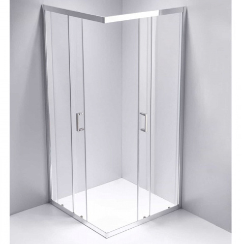 KABINA PRYSZNICOWA KWADRATOWA KZ102B CHROM 90x90 CM KABINA PRYSZNICOWA KWADRATOWA KZ102B CHROM 90x90 CM