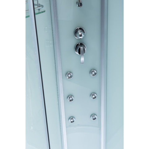 KABINA PRYSZNICOWA Z HYDROMASAŻEM WSH7703A CHROM 80x80 CM KABINA PRYSZNICOWA Z HYDROMASAŻEM WSH7703A CHROM 80x80 CM
