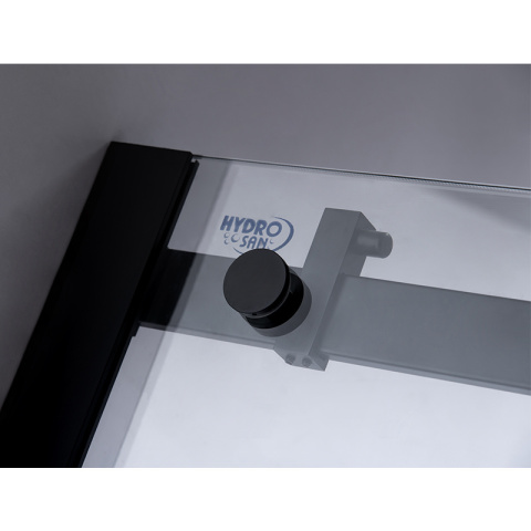 DRZWI PRYSZNICOWE SH03B CZARNE 95-100 CM 8 MM DRZWI PRYSZNICOWE SH03B CZARNE 95-100 CM 8 MM