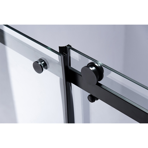 DRZWI PRYSZNICOWE SH03B CZARNE 95-100 CM 8 MM DRZWI PRYSZNICOWE SH03B CZARNE 95-100 CM 8 MM