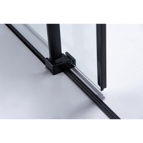 DRZWI PRYSZNICOWE SH03C CZARNE 105-110 CM 8 MM DRZWI PRYSZNICOWE SH03C CZARNE 105-110 CM 8 MM