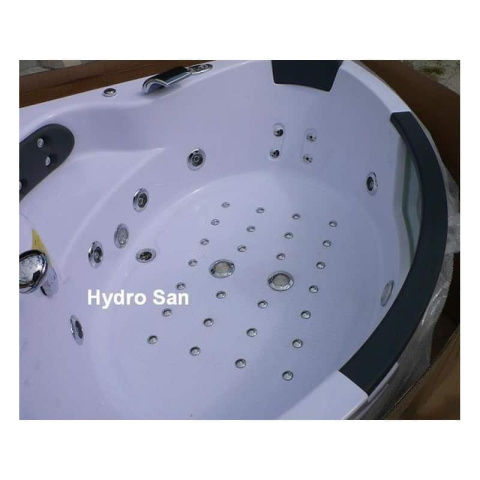 WANNA Z HYDROMASAŻEM TIGA 604H BIAŁA 152x152 CM WANNA Z HYDROMASAŻEM TIGA 604H BIAŁA 152x152 CM