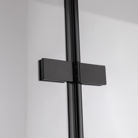 DRZWI PRYSZNICOWE SH01B CZARNE 90 CM 6 MM DRZWI PRYSZNICOWE SH01B CZARNE 90 CM 6 MM