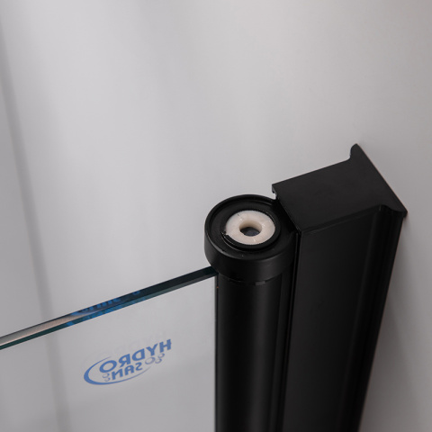 DRZWI PRYSZNICOWE SH01B CZARNE 90 CM 6 MM DRZWI PRYSZNICOWE SH01B CZARNE 90 CM 6 MM