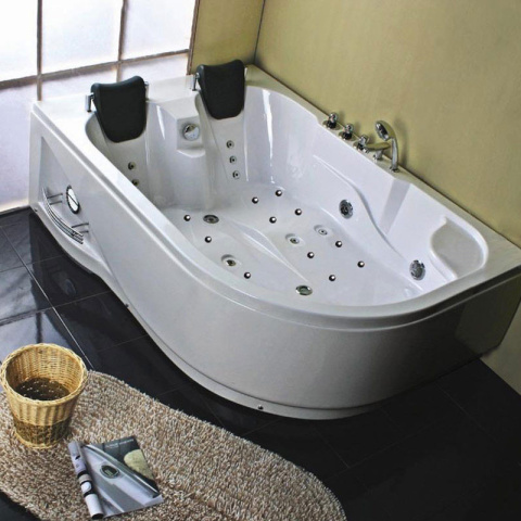 WANNA Z HYDROMASAŻEM CARMEN 631RH PRAWA BIAŁA 180x120 CM WANNA Z HYDROMASAŻEM CARMEN 631RH PRAWA BIAŁA 180x120 CM