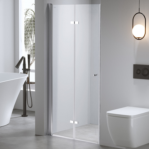 DRZWI PRYSZNICOWE SH01E CHROM 120 CM 6 MM DRZWI PRYSZNICOWE SH01E CHROM 120 CM 6 MM