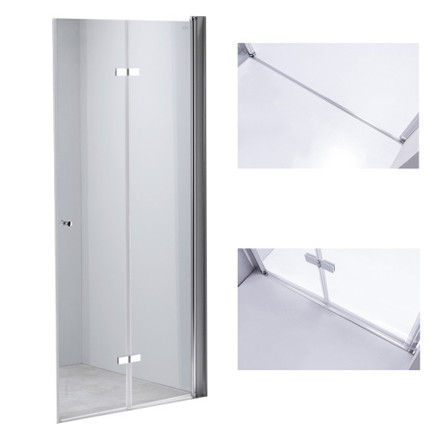 DRZWI PRYSZNICOWE SH01A CHROM 80 CM 6 MM DRZWI PRYSZNICOWE SH01A CHROM 80 CM 6 MM