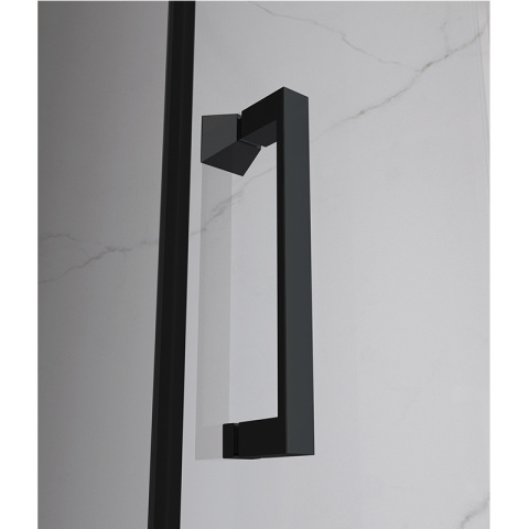 DRZWI PRYSZNICOWE ZES-KZ14B-BL-110 CZARNE 105-110 CM 6 MM DRZWI PRYSZNICOWE ZES-KZ14B-BL-110 CZARNE 105-110 CM 6 MM