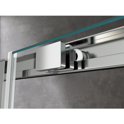 DRZWI PRYSZNICOWE KZ14C CHROM 115-120 CM 6 MM DRZWI PRYSZNICOWE KZ14C CHROM 115-120 CM 6 MM
