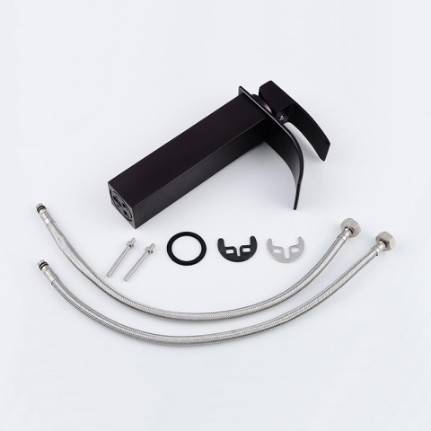BATERIA UMYWALKOWA ŁAZIENKOWA F517HB-BL CZARNA