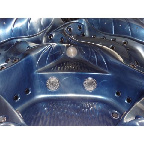 JACUZZI OGRODOWE WANNA SPA702 NIEBIESKA FALA OCEANU OBUDOWA ANTRACYT 230x230 CM JACUZZI OGRODOWE WANNA SPA702 NIEBIESKA FALA OCEANU OBUDOWA ANTRACYT 230x230 CM
