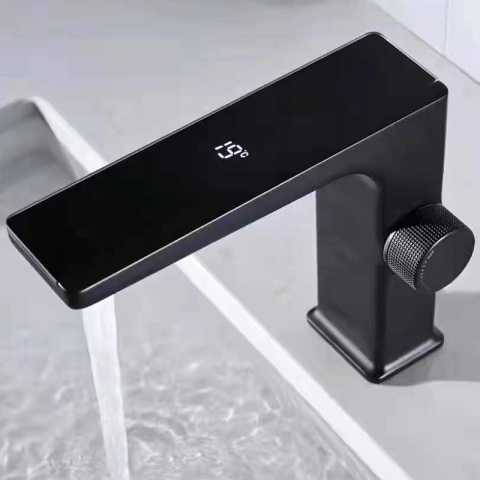 BATERIA UMYWALKOWA ŁAZIENKOWA F11B CZARNA LCD BATERIA UMYWALKOWA ŁAZIENKOWA F11B CZARNA LCD