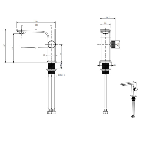 BATERIA UMYWALKOWA ŁAZIENKOWA F11B CZARNA LCD BATERIA UMYWALKOWA ŁAZIENKOWA F11B CZARNA LCD