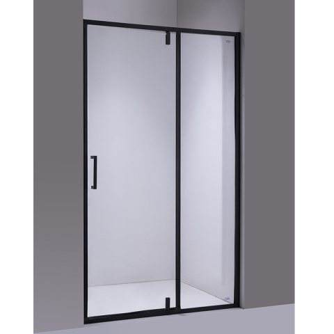 DRZWI PRYSZNICOWE SH08B CZARNE 90 CM 6 MM DRZWI PRYSZNICOWE SH08B CZARNE 90 CM 6 MM