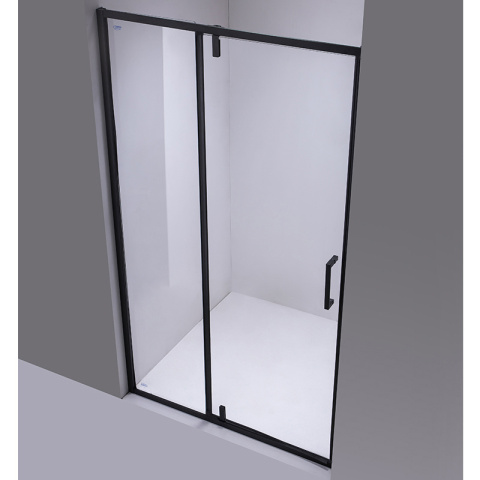 DRZWI PRYSZNICOWE SH08B CZARNE 90 CM 6 MM DRZWI PRYSZNICOWE SH08B CZARNE 90 CM 6 MM