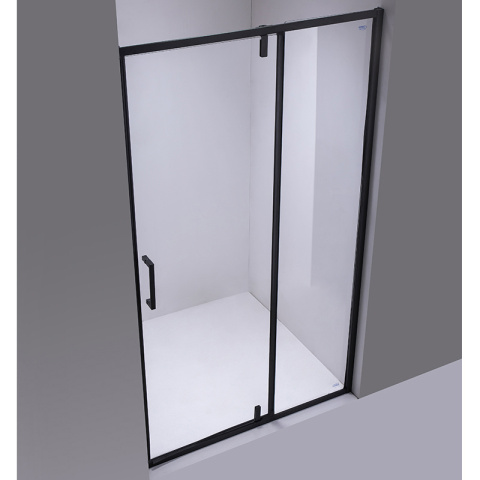 DRZWI PRYSZNICOWE SH08B CZARNE 90 CM 6 MM DRZWI PRYSZNICOWE SH08B CZARNE 90 CM 6 MM