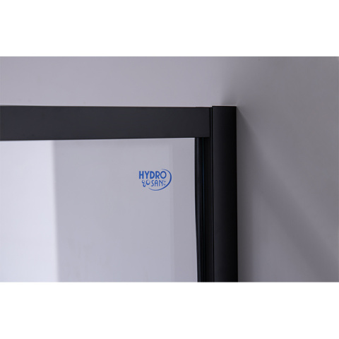 DRZWI PRYSZNICOWE SH08B CZARNE 90 CM 6 MM DRZWI PRYSZNICOWE SH08B CZARNE 90 CM 6 MM