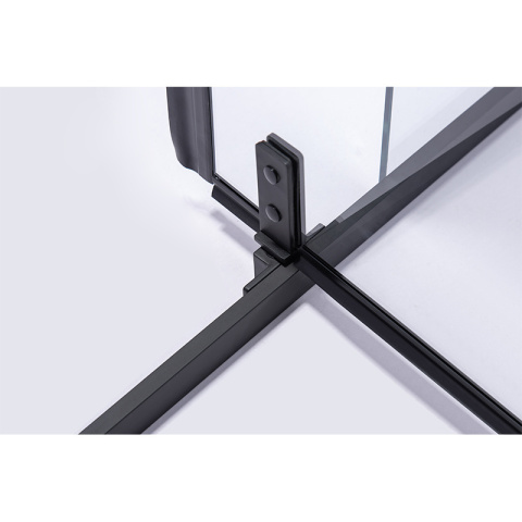 DRZWI PRYSZNICOWE SH08B CZARNE 90 CM 6 MM DRZWI PRYSZNICOWE SH08B CZARNE 90 CM 6 MM