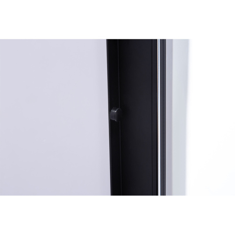DRZWI PRYSZNICOWE SH08B CZARNE 90 CM 6 MM DRZWI PRYSZNICOWE SH08B CZARNE 90 CM 6 MM