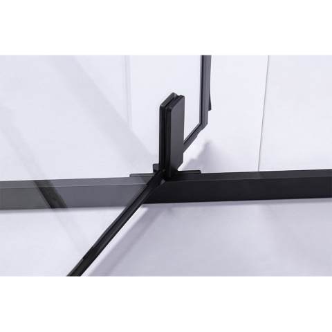 DRZWI PRYSZNICOWE SH08B CZARNE 90 CM 6 MM DRZWI PRYSZNICOWE SH08B CZARNE 90 CM 6 MM