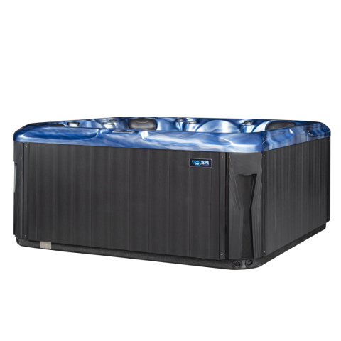JACUZZI OGRODOWE WANNA SPA531 NIEBIESKA FALA OCEANU OBUDOWA ANTRACYT 200x200 CM JACUZZI OGRODOWE WANNA SPA531 NIEBIESKA FALA OCEANU OBUDOWA ANTRACYT 200x200 CM