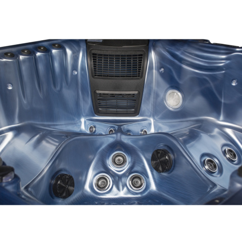 JACUZZI OGRODOWE WANNA SPA531 NIEBIESKA FALA OCEANU OBUDOWA ANTRACYT 200x200 CM JACUZZI OGRODOWE WANNA SPA531 NIEBIESKA FALA OCEANU OBUDOWA ANTRACYT 200x200 CM
