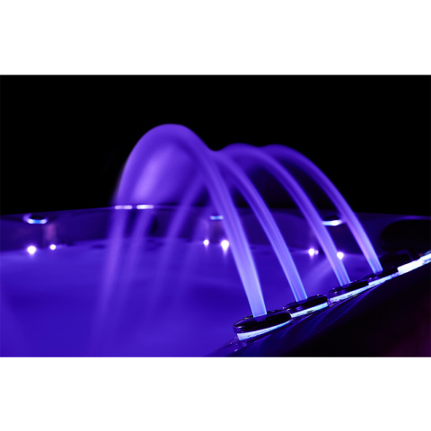 JACUZZI OGRODOWE WANNA SPA531 NIEBIESKA FALA OCEANU OBUDOWA ANTRACYT 200x200 CM JACUZZI OGRODOWE WANNA SPA531 NIEBIESKA FALA OCEANU OBUDOWA ANTRACYT 200x200 CM
