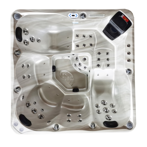 JACUZZI OGRODOWE WANNA SPA750 CAPPUCCINO OBUDOWA ANTRACYT 200x200 CM JACUZZI OGRODOWE WANNA SPA750 CAPPUCCINO OBUDOWA ANTRACYT 200x200 CM