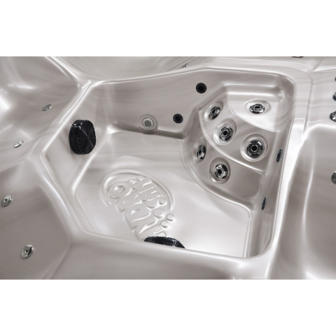 JACUZZI OGRODOWE WANNA SPA750 CAPPUCCINO OBUDOWA ANTRACYT 200x200 CM JACUZZI OGRODOWE WANNA SPA750 CAPPUCCINO OBUDOWA ANTRACYT 200x200 CM