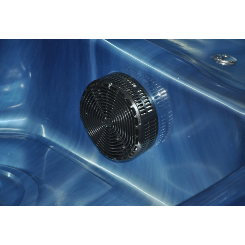 JACUZZI OGRODOWE WANNA SPA750 NIEBIESKA FALA OBUDOWA ANTRACYT 200x200 CM JACUZZI OGRODOWE WANNA SPA750 NIEBIESKA FALA OBUDOWA ANTRACYT 200x200 CM
