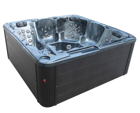 JACUZZI OGRODOWE WANNA SPA702 CZARNA FALA OBUDOWA ANTRACYT 230x230 CM JACUZZI OGRODOWE WANNA SPA702 CZARNA FALA OBUDOWA ANTRACYT 230x230 CM