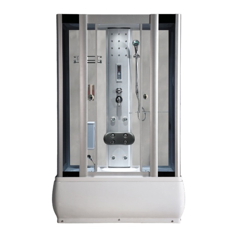 KABINA PRYSZNICOWA Z HYDROMASAŻEM I SAUNĄ WSH7716WS BIAŁA 120x85 CM KABINA PRYSZNICOWA Z HYDROMASAŻEM I SAUNĄ WSH7716WS BIAŁA 120x85 CM