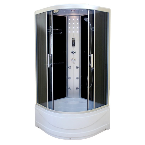 KABINA PRYSZNICOWA Z HYDROMASAŻEM I SAUNA WSH306AS 90x90 CM KABINA PRYSZNICOWA Z HYDROMASAŻEM I SAUNA WSH306AS 90x90 CM
