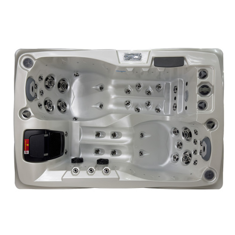 JACUZZI OGRODOWE WANNA SPA749 BIAŁA PERŁA OBUDOWA KAWA 200x135 CM 230V JACUZZI OGRODOWE WANNA SPA749 BIAŁA PERŁA OBUDOWA KAWA 200x135 CM 230V