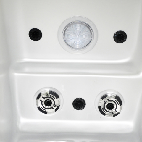 JACUZZI OGRODOWE WANNA SPA749 BIAŁA PERŁA OBUDOWA KAWA 200x135 CM 230V JACUZZI OGRODOWE WANNA SPA749 BIAŁA PERŁA OBUDOWA KAWA 200x135 CM 230V